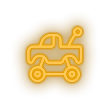 Charger l'image dans la galerie, warm_white push toys truck children car family play child kid baby toy led neon factory