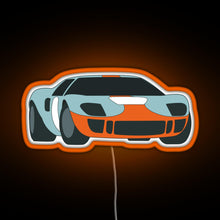 Charger l'image dans la galerie, Racecar RGB neon sign orange