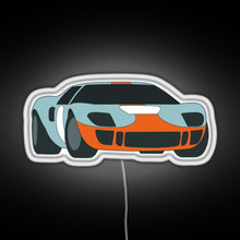 Charger l'image dans la galerie, Racecar RGB neon sign white