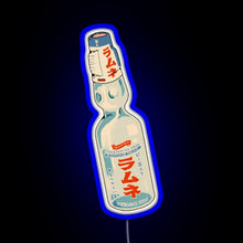 Charger l'image dans la galerie, Ramune japanese soda bottle RGB neon sign blue
