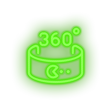 Charger l'image dans la galerie, green reality virtual video game vr led neon factory
