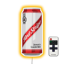 Charger l'image dans la galerie, Red Stripe Can Bar Neon Sign