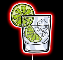 Charger l'image dans la galerie, Glass with lemon neon signs