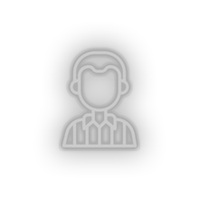 Charger l'image dans la galerie, white referee led american football football club judge referee soccer sport neon factory