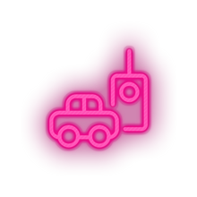 Charger l'image dans la galerie, pink remote toys family children car control rc play child kid baby toy led neon factory