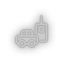 Charger l'image dans la galerie, white remote toys family children car control rc play child kid baby toy led neon factory