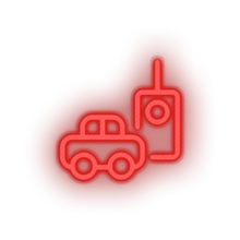 Charger l'image dans la galerie, red remote toys family children car control rc play child kid baby toy led neon factory