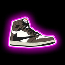 Charger l'image dans la galerie, Travis Scott Jordan 1 bedroom neon sign
