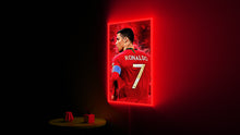 Charger l'image dans la galerie, cristiano ronaldo gift neon frame