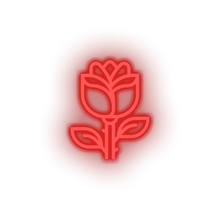 Charger l'image dans la galerie, red rose led flower gift love relationship romance rose valentine day neon factory