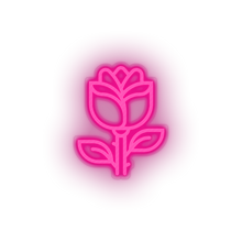 Charger l'image dans la galerie, pink rose led flower gift love relationship romance rose valentine day neon factory