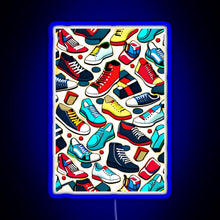 Charger l'image dans la galerie, Running Riot RGB neon sign blue