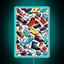 Charger l'image dans la galerie, Running Riot RGB neon sign lightblue
