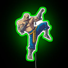 Charger l'image dans la galerie, Sagat RGB neon sign green