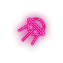 Charger l'image dans la galerie, pink satellite led adventure antenna astronomy outer space satellite space sputnik neon factory