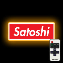Charger l'image dans la galerie, Satoshi Red and White neon sign
