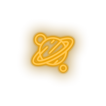 Charger l'image dans la galerie, saturn Adventure astronomy outer space planet saturn saturn ring space Neon led factory