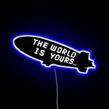 Charger l'image dans la galerie, Scarface RGB neon sign blue