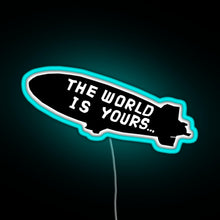 Charger l'image dans la galerie, Scarface RGB neon sign lightblue