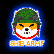 Charger l'image dans la galerie, Shiba inu Token to the Moon - Shibarmy Neon Sign