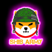 Charger l'image dans la galerie, Shiba inu Token to the Moon - Shibarmy Neon Sign
