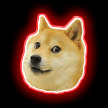 Charger l'image dans la galerie, Shibe Doge Face Neon Sign