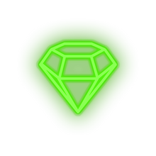 Charger l'image dans la galerie, green sketch social network brand logo led neon factory