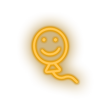 Charger l'image dans la galerie, warm_white smiley balloon toys children smile family play face child kid baby toy led neon factory