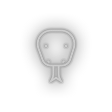 Charger l'image dans la galerie, white snake led animal carnivore cartoon fauna snake viper zoo neon factory