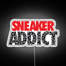 Charger l'image dans la galerie, Sneaker Addict Cement RGB neon sign white