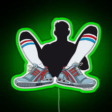 Charger l'image dans la galerie, Sneaker and Sox RGB neon sign green