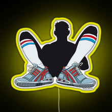 Charger l'image dans la galerie, Sneaker and Sox RGB neon sign yellow