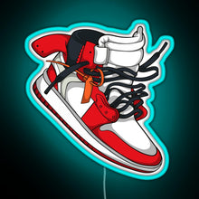 Charger l'image dans la galerie, sneaker hype RGB neon sign lightblue