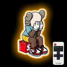 Charger l'image dans la galerie, Kaws Sneakerhead neon sign