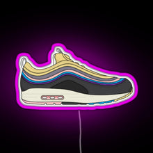 Charger l'image dans la galerie, sneakers 1 97 RGB neon sign  pink