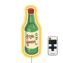 Charger l'image dans la galerie, Soju Queen Bottle 소주  Bar Bar Neon Sign