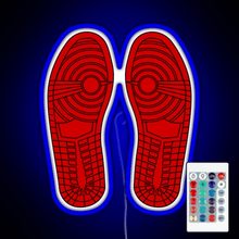 Charger l'image dans la galerie, Sole Mates 1 Red RGB neon sign remote