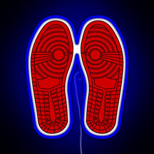 Charger l'image dans la galerie, Sole Mates 1 Red RGB neon sign blue