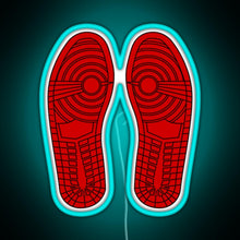 Charger l'image dans la galerie, Sole Mates 1 Red RGB neon sign lightblue