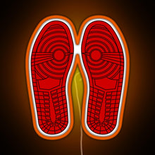 Charger l'image dans la galerie, Sole Mates 1 Red RGB neon sign orange