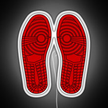 Charger l'image dans la galerie, Sole Mates 1 Red RGB neon sign white