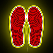 Charger l'image dans la galerie, Sole Mates 1 Red RGB neon sign yellow