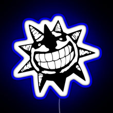 Charger l'image dans la galerie, Soul Eater Sun RGB neon sign blue