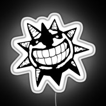 Charger l'image dans la galerie, Soul Eater Sun RGB neon sign white