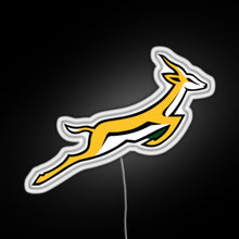 Charger l'image dans la galerie, Springbok RGB neon sign white