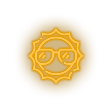 Charger l'image dans la galerie, warm_white sun led beach holiday shine summer sun sunny vacation neon factory
