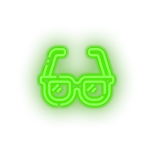 Charger l'image dans la galerie, green sun_glass led beach eye glass fashion holiday summer sunglass vacation neon factory