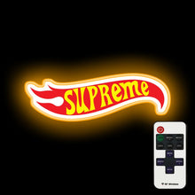 Charger l'image dans la galerie, Supreme - Hot Wheels neon sign