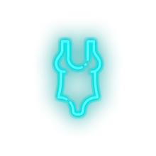 Charger l'image dans la galerie, ice_blue swimsuit led beach bikini holiday summer swimsuit swimwear vacation neon factory
