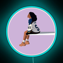 Charger l'image dans la galerie, Sza Sos RGB neon sign lightblue